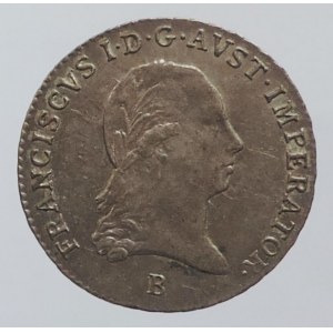 František II. 1792-1835, 3 krejcar 1820 B, pěkná patina