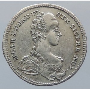 arcivévodkyně Marie Carolina 1752-1814, AR medaile 21mm ke svatbě s Ferdinandem IV. sicilským