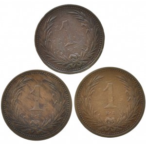 1 filler 1894, 1900, 1902, KB, 3 ks
