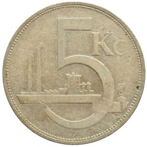 5 Kč 1932, R