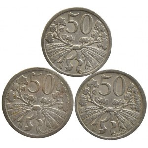 50 hal. 1921, 1922, 1931, 3 ks