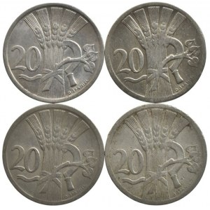 20 hal. 1924, 27, 28, 29 R, 4 ks