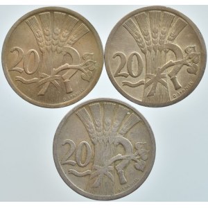 20 hal. 1928, 1931, 1938, 3 ks