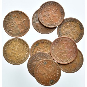 10 hal. 1922, 1928, 1930, 1931, 1932(2x), 1934, 1936 (2x), 1937,