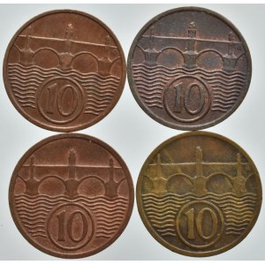 10 hal. 1932, 36, 37, 38, 4 ks