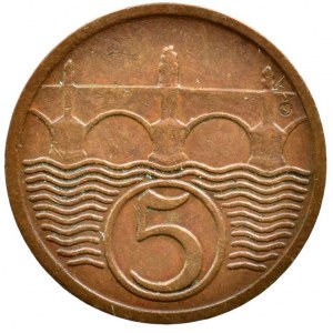 5 hal. 1932, patina, R