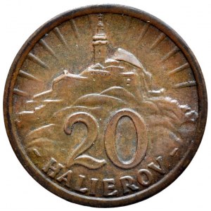 20 hal. 1940 CuZn, sbír.