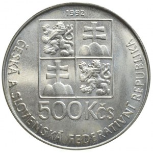 500 Kčs 1992 - Komenský