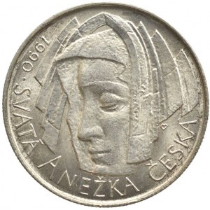 50 Kč 1990 sv. Anežka