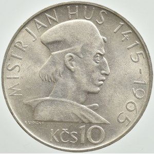 10 Kč 1965 Hus