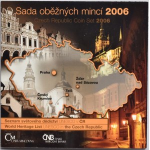 Sada oběžných mincí 2006, UNESCO v ČR