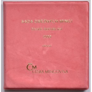 Sada oběžných mincí 2009, etue s certifikátem, pamětní medaile předsednictví ČR v Radě EU