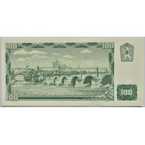 ČSR, 100 Kč 1961, série G31 756691, B.98e1, neperf.