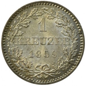 Frankfurt , 1 krejcar 1859, AKS 27