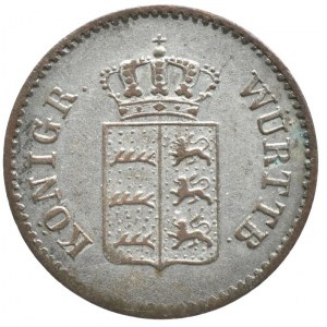 Württemberg, Wilhelm I. 1816-1864, 1 krejcar 1855