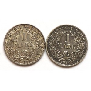 1 Marka 1909 A, 1910 D