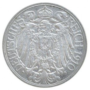 25 pfennig 1910 A