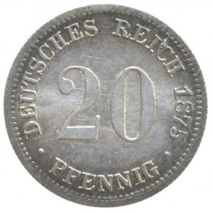20 pfennig 1875 A