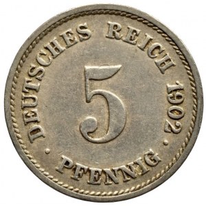 5 pfennig 1902 G