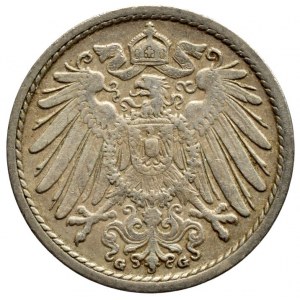 5 pfennig 1902 G