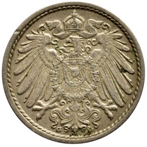 5 pfennig 1912 G