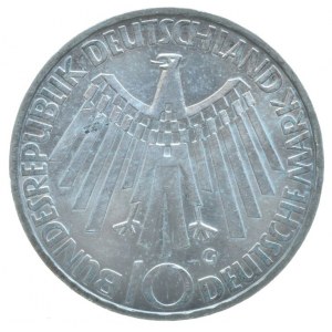 Spolková republika Německo, 10 Marka 1972 G - OH Deutschland - spirála