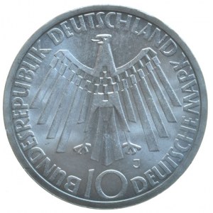 Spolková republika Německo, 10 Marka 1972 J - OH Mnichov Spirála