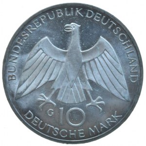 Spolková republika Německo, 10 Marka 1972 J - LOH Mnichov - stuhy