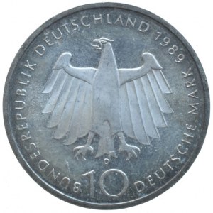 Spolková republika Německo, 10 Marka 1989 D - 2000 let Bonnu