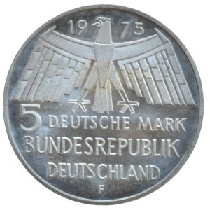 Spolková republika Německo, 5 Marka 1975 F - památky
