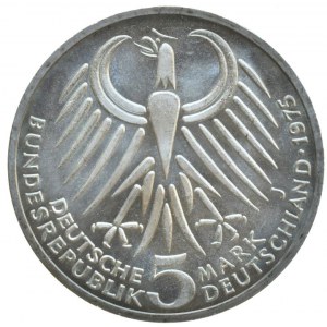 Spolková republika Německo, 5 Marka 1975 J - Ebert