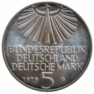 Spolková republika Německo, 5 Marka 1979 G - Hahn