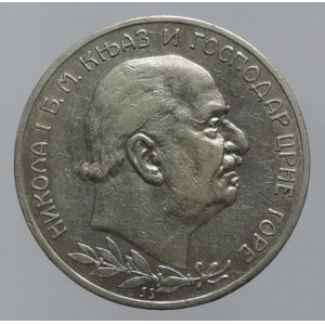 Černá Hora, Nikola I. 1860-1918, 2 perper 1910, KM 7