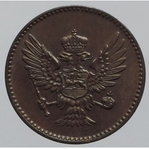 Černá Hora, Nikola I. 1860-1918, 1 para 1906, patina R