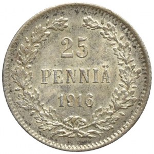 Finsko pod Ruskem, Mikuláš II. 1894 - 1917, 25 pennia 1916 S