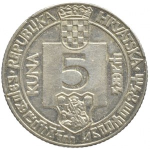 Chorvatsko, 5 kuna 1994, KM# 24