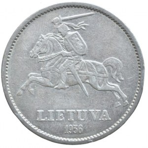 Litva, I.republika 1918 - 1940, 10 Litu 1936 - Didysis, KM.83, nep.škr., nep.hr.