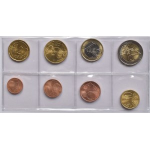 Litva, Litva - sada 1, 2 euro, 1, 2, 5, 10 20, 50 cent 2015, plast.obal
