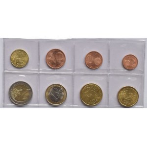 Malta, Malta - sada 1, 2 euro, 1, 2, 5, 10 20, 50 cent 2008, plast.obal