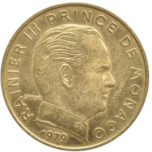 Monako, 20 centimes 1979, KM# 143