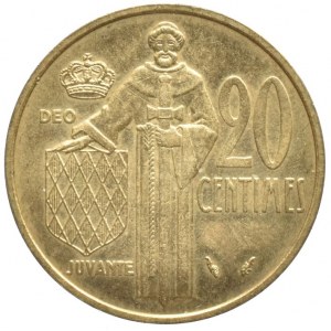 Monako, 20 centimes 1979, KM# 143