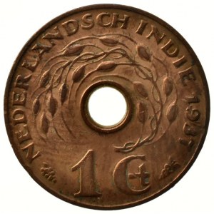 Nizozemská východní Indie , 1 cent 1937, KM# 317