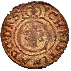 Polsko pod Švédskem, Kristína 1632 - 1654, 1 solidus Riga