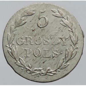 Polsko pod Ruskem 1815-1835, 5 groszy 1830, Kopicki 2650 R
