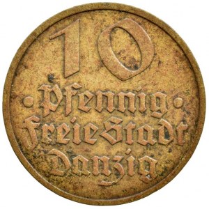 Posko, Gdaňsk - město (Danzig), 10 pfennig 1932, Parchimowicz 58