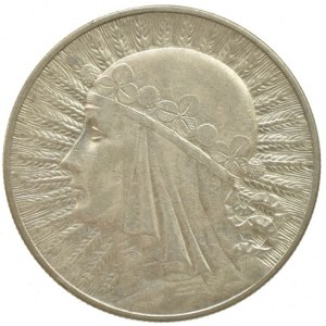Polsko 1918-1939, 10 zlotých 1933, Parchimowicz 120c
