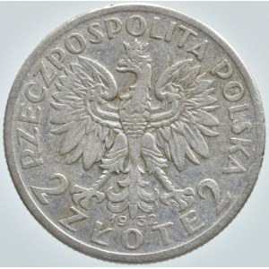 Polsko 1918-1939, 2 zloté 1932, Parchimowicz 110a