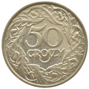 Polsko 1918-1939, 50 groszy 1923, Parchimowicz 106