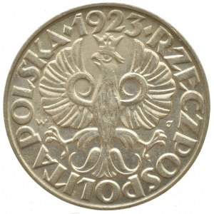 Polsko 1918-1939, 50 groszy 1923, Parchimowicz 106
