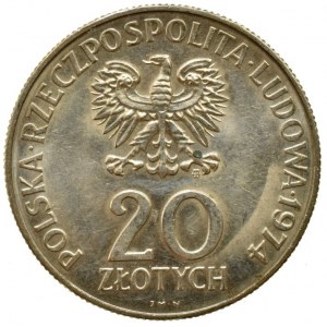 Polsko 1939-1990, 20 złotých 1974, XXV lat RWPG